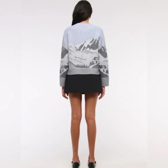 Abercrombie & Fitch Madeline Crew Mountain Sweater - Picture 4 of 7